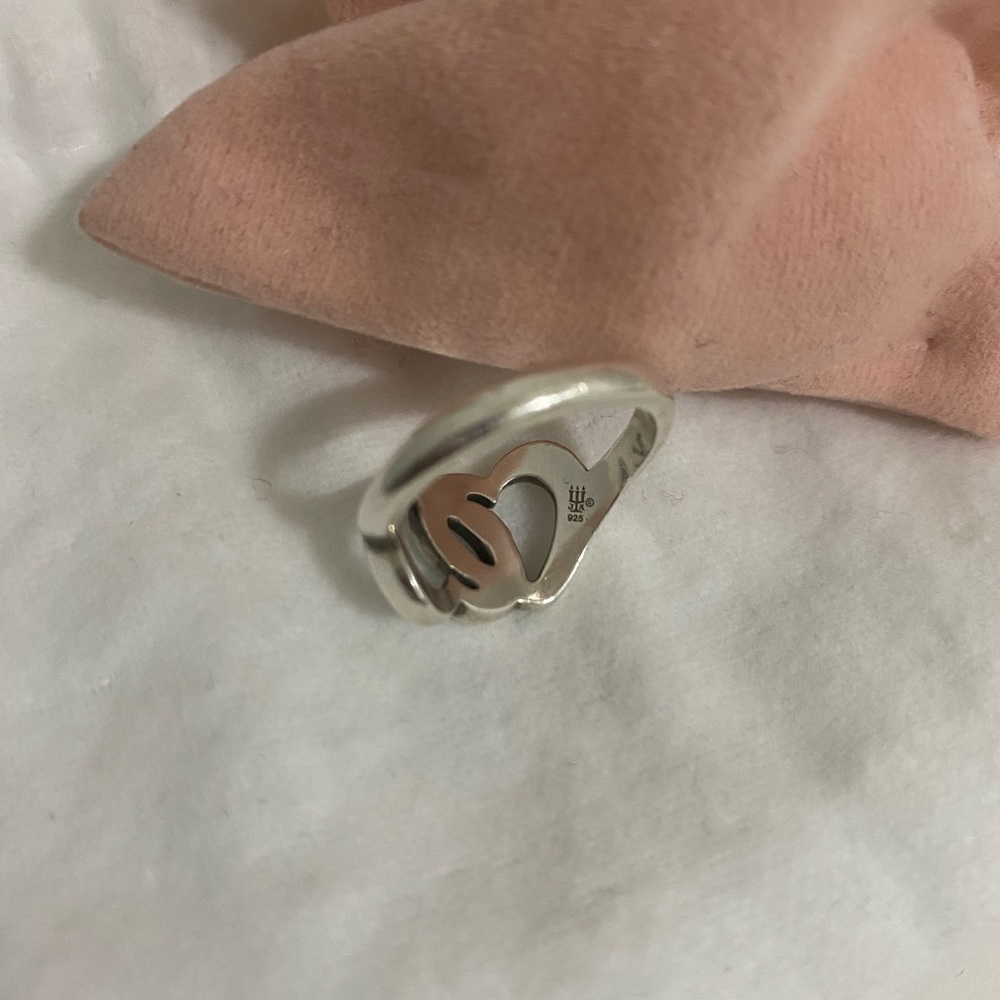 James Avery Retired Intertwined Linked Hearts Rin… - image 3